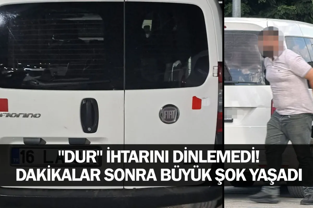 "Dur" İhtarını Dinlemedi! Dakikalar Sonra Büyük Şok Yaşadı