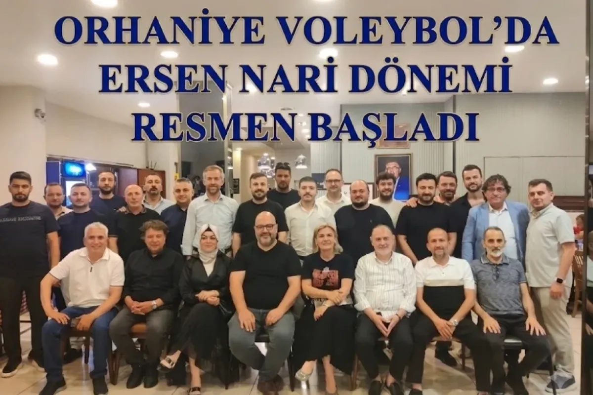 Orhaniye Voleybol'da Ersen Nari Dönemi Resmen Başladı