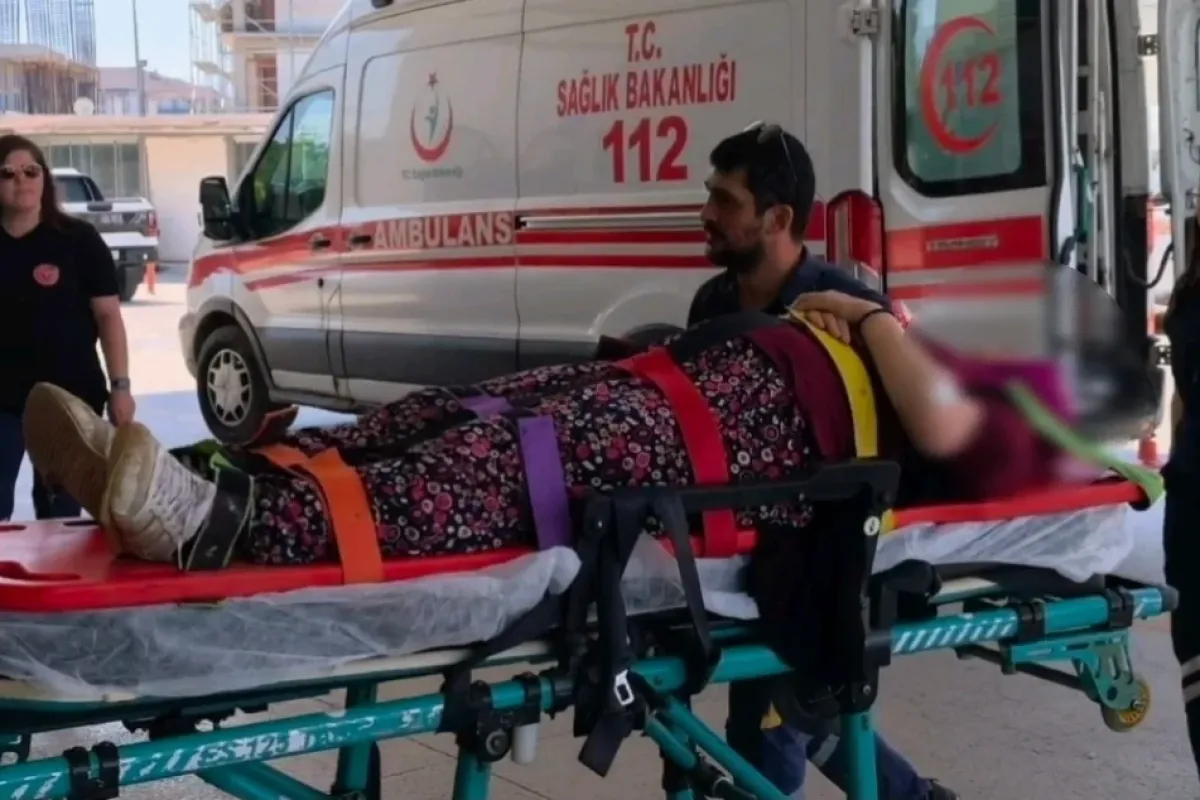 Kiraz toplamak için çıktığı ağaçtan düştü