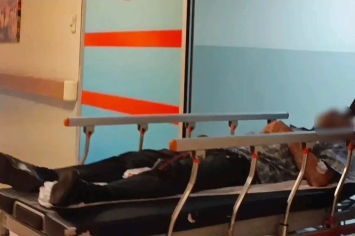 İnegöl'de kiraz toplarken hastanelik oldu