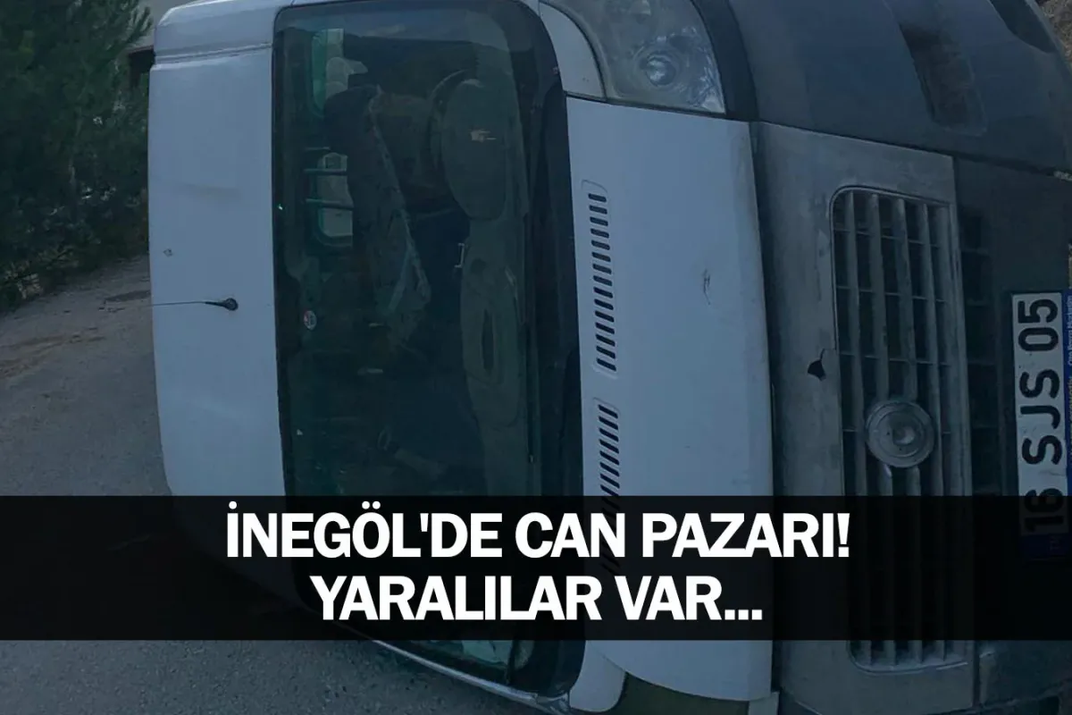 İnegöl'de can pazarı! Yaralılar var...