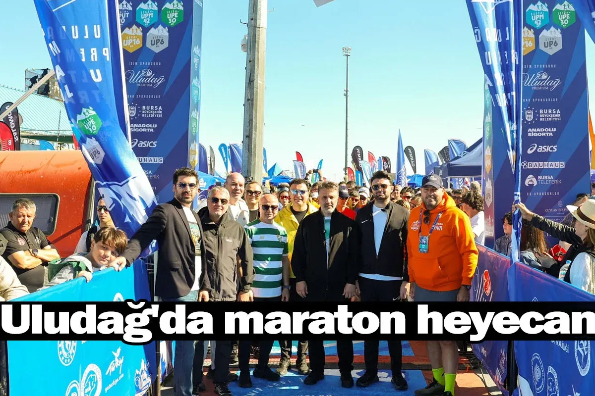 Uludağ'da maraton heyecanı