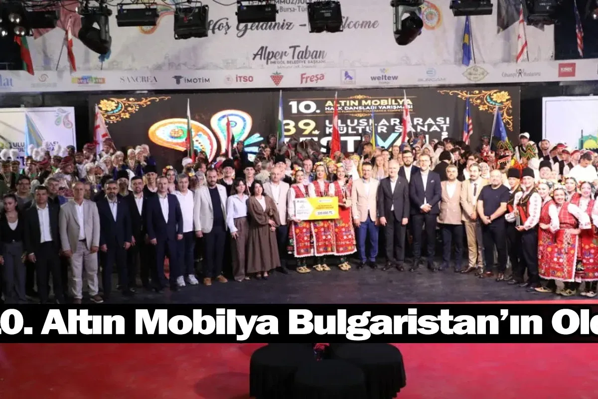10. Altın Mobilya Bulgaristan’ın Oldu