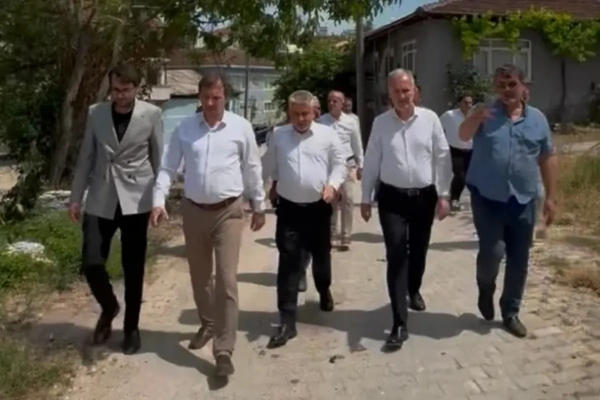 İnegöl Belediyesi Kırsalda Üst Yapı Hamlesini Sürdürüyor
