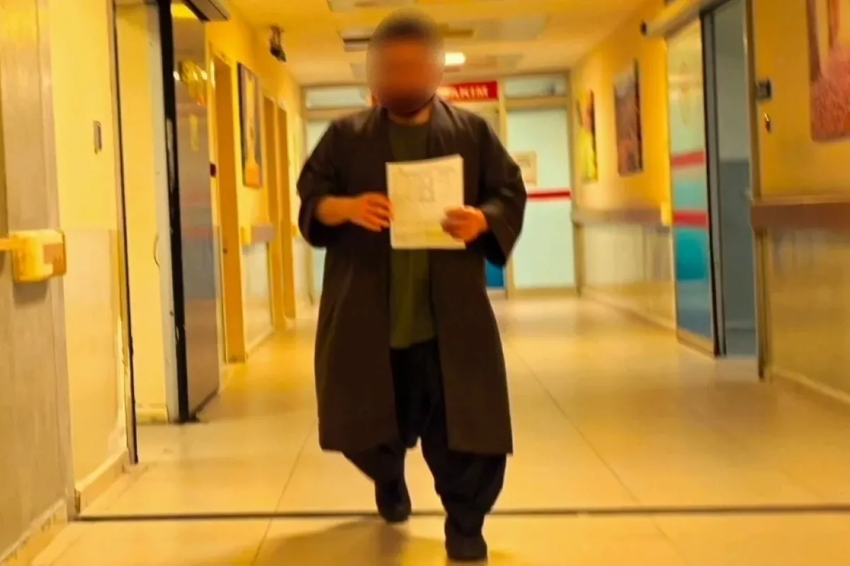 İnegöl'de imamı hastanelik ettiler!