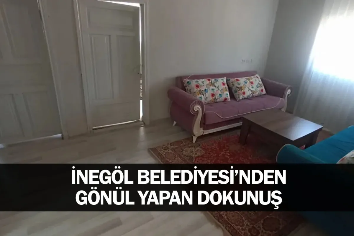 İnegöl Belediyesi’nden Gönül Yapan Dokunuş