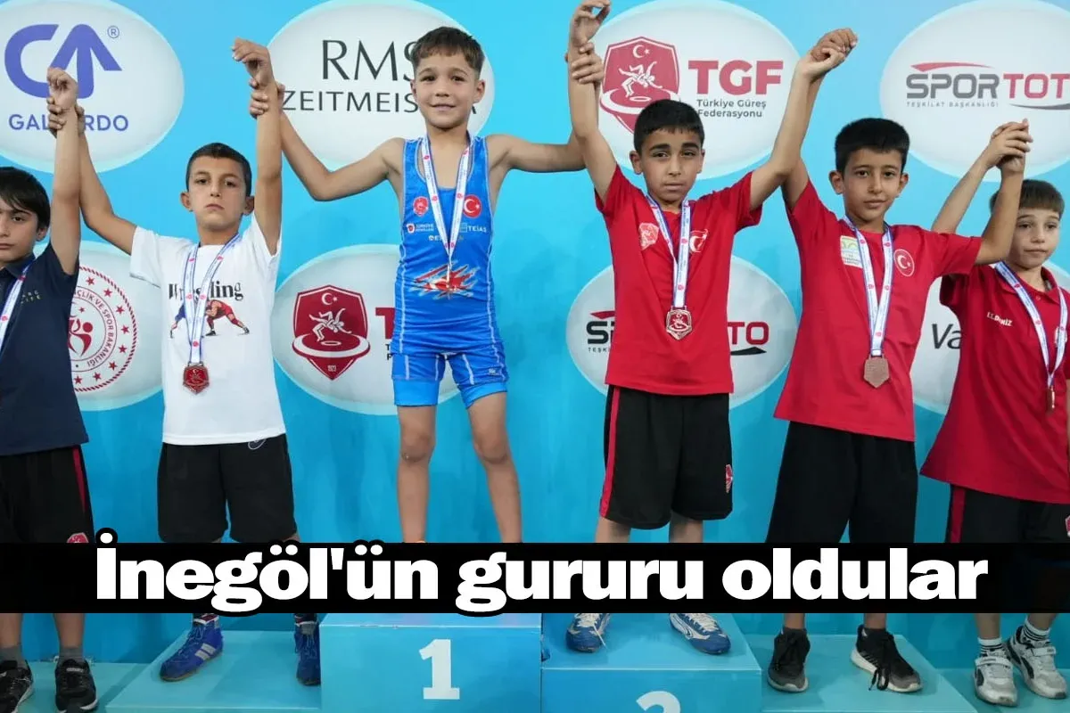 İnegöl'ün gururu oldular
