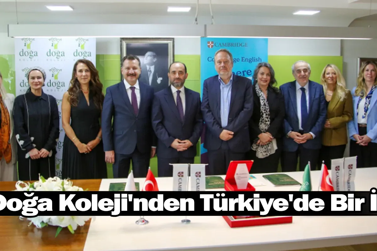 Doğa Koleji'nden Türkiye'de Bir İlk
