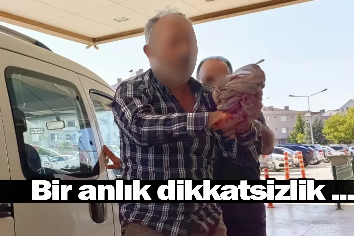 Bir anlık dikkasizlik ...