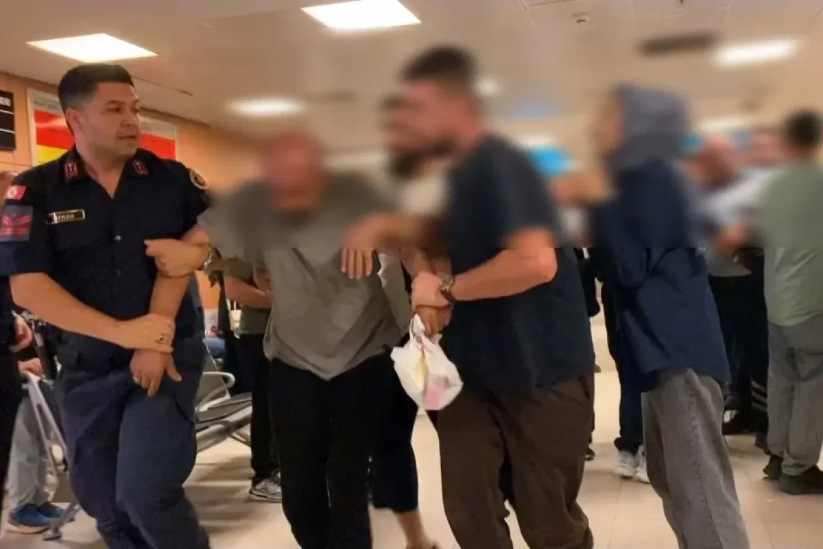 İnegöl Devlet Hastanesi acil servisinde gergin anlar!
