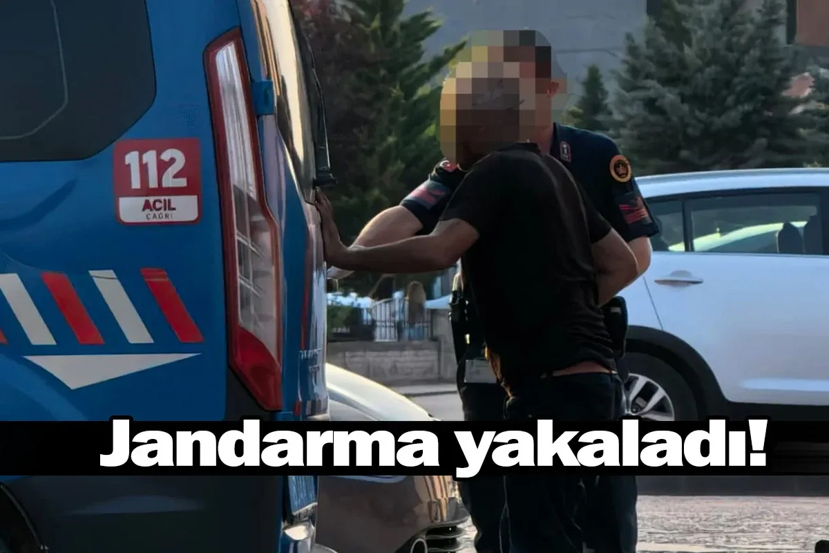 Jandarma yakaladı!