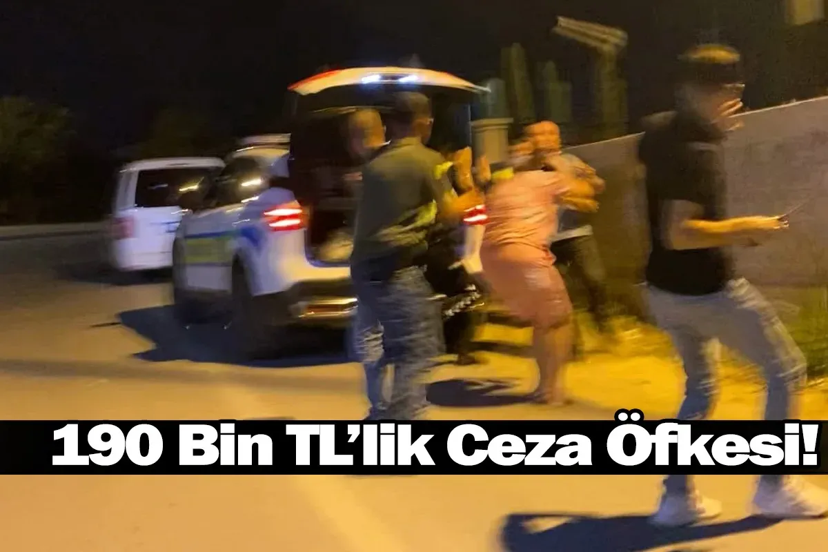 İnegöl'de 190 Bin TL’lik Ceza Öfkesi!