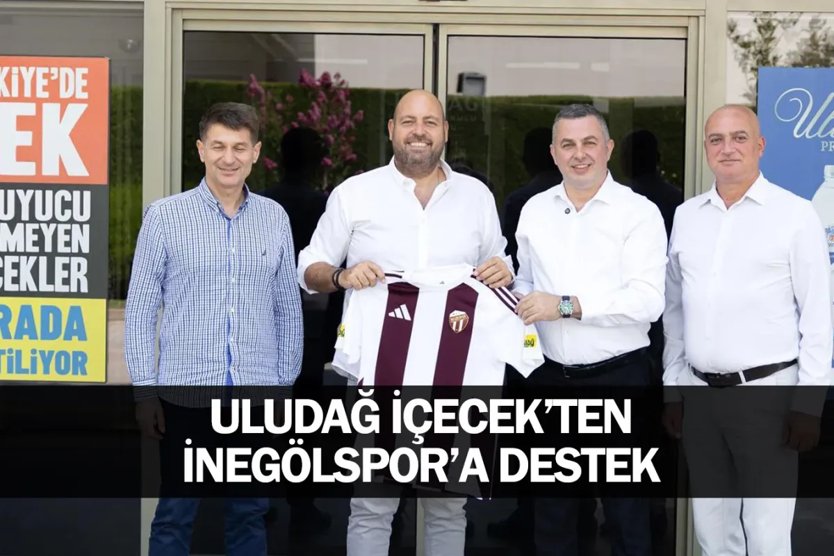 Uludağ İçecek'ten İnegölspor'a Destek