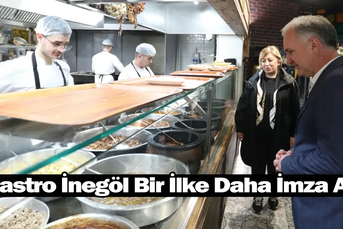 Gastro İnegöl Bir İlke Daha İmza Attı