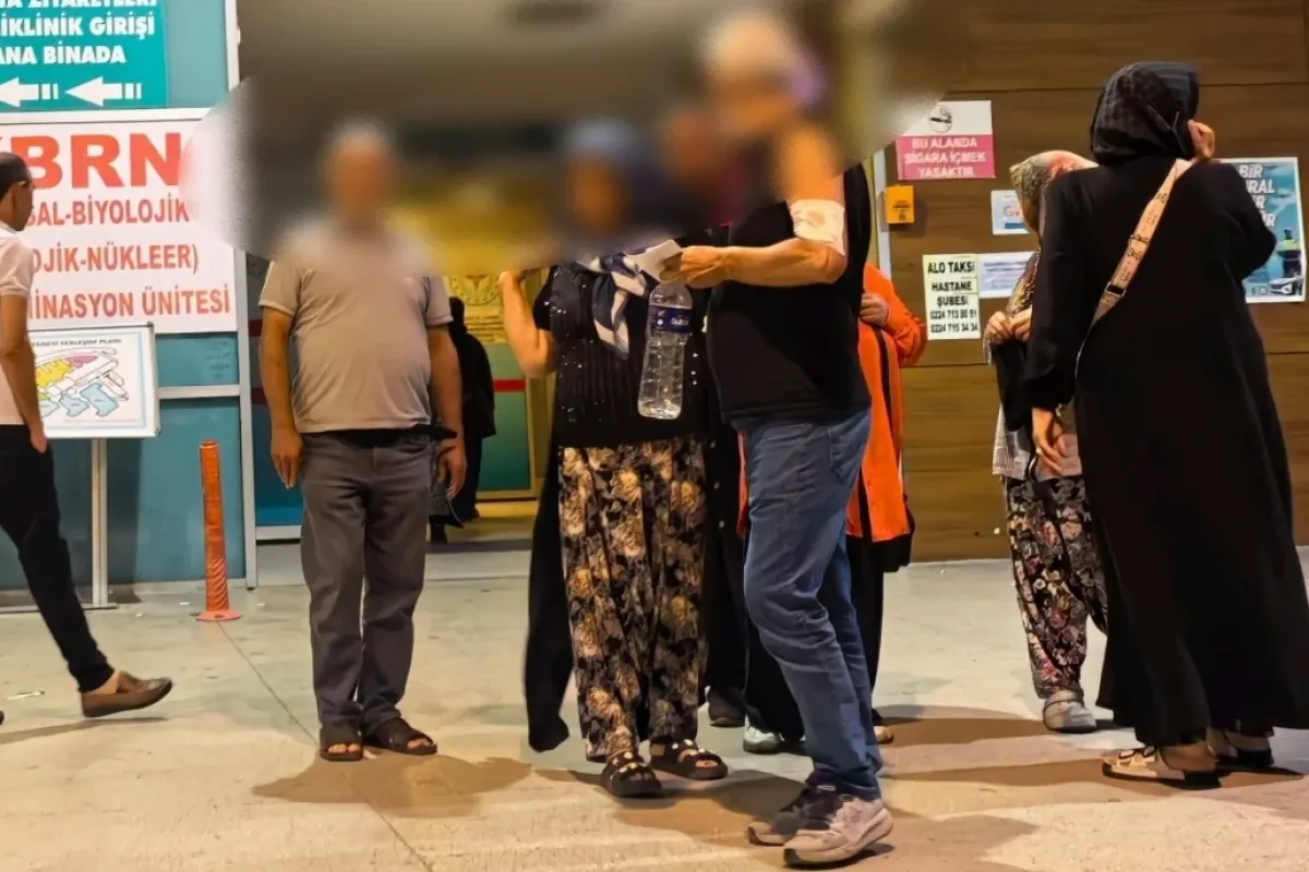 Meyve alışverişi hastanede bitti!