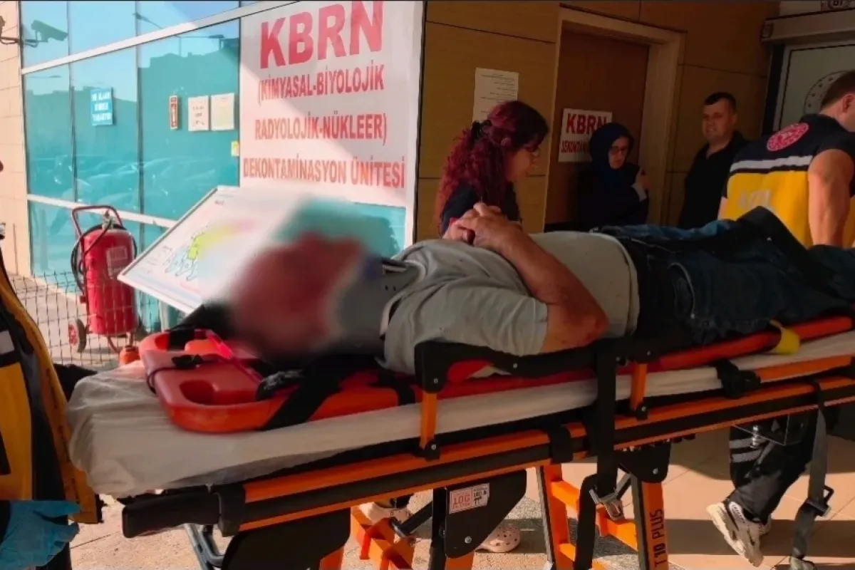 İnegöl'de kaza yaptığına bin pişman oldu!