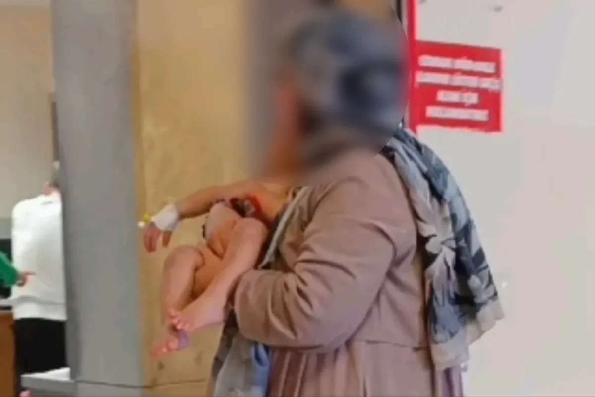 İnegöl’de Yürek Yakan Anlar: 1 Yaşındaki Bebek Yandı!