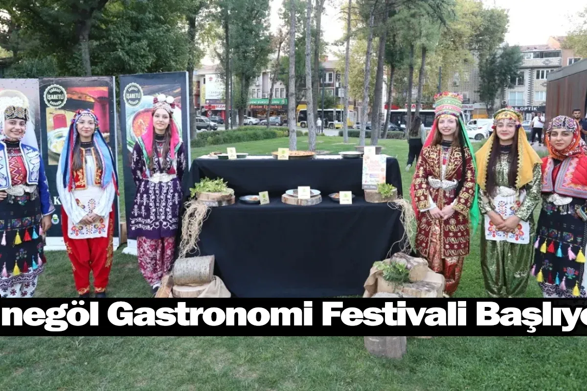 İnegöl Gastronomi Festivali Başlıyor