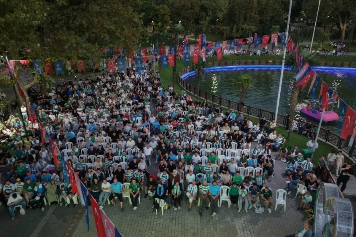 Büyükşehir ile yeşil beyaz tek yürek