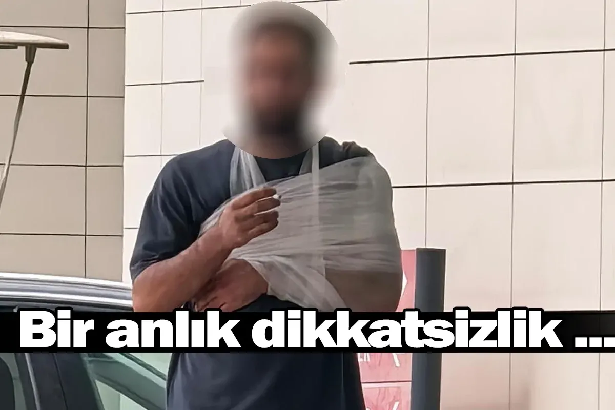 Bir anlık dikkatsizlik ...