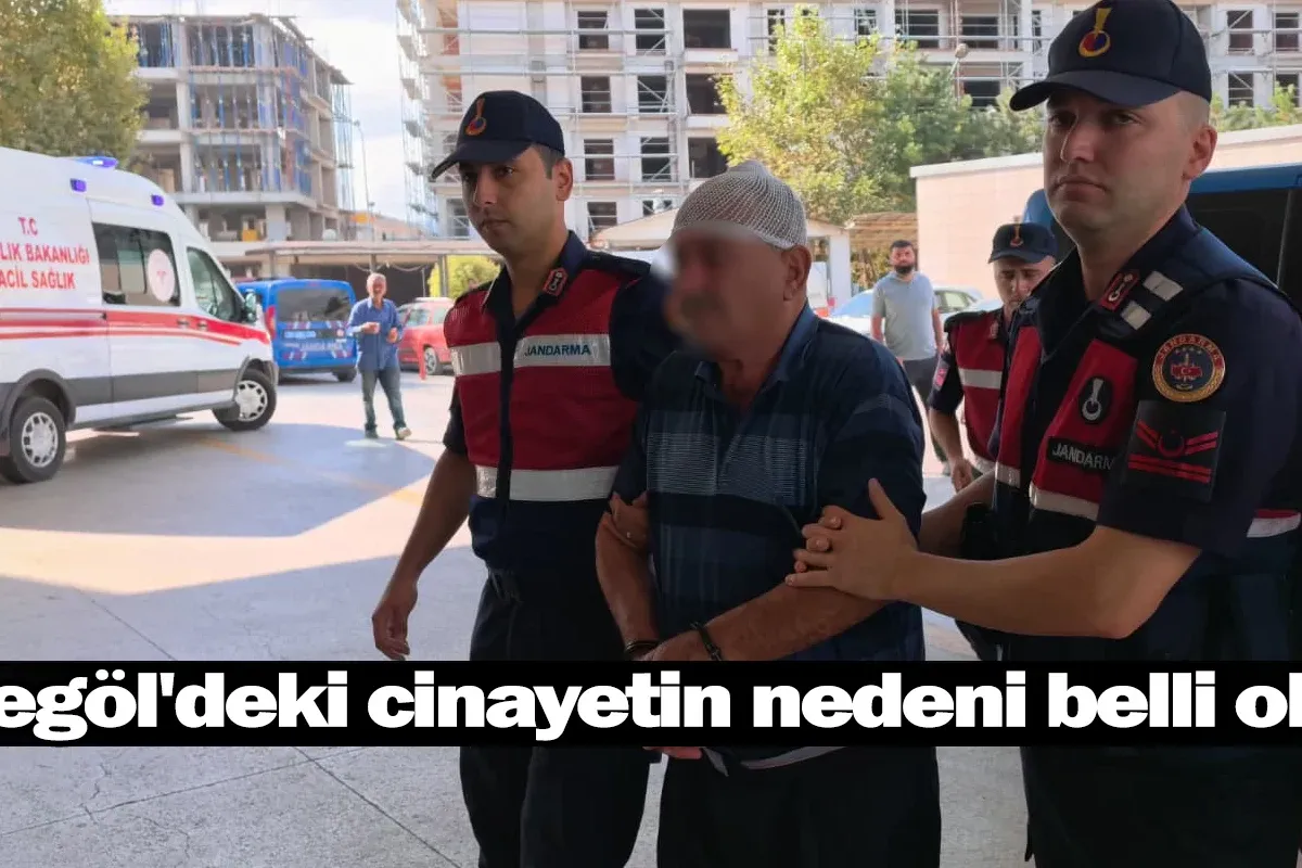 İnegöl'deki cinayetin nedeni belli oldu!
