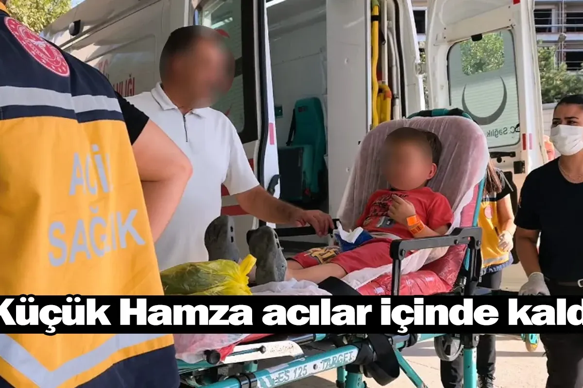 Küçük Hamza acılar içinde kaldı!