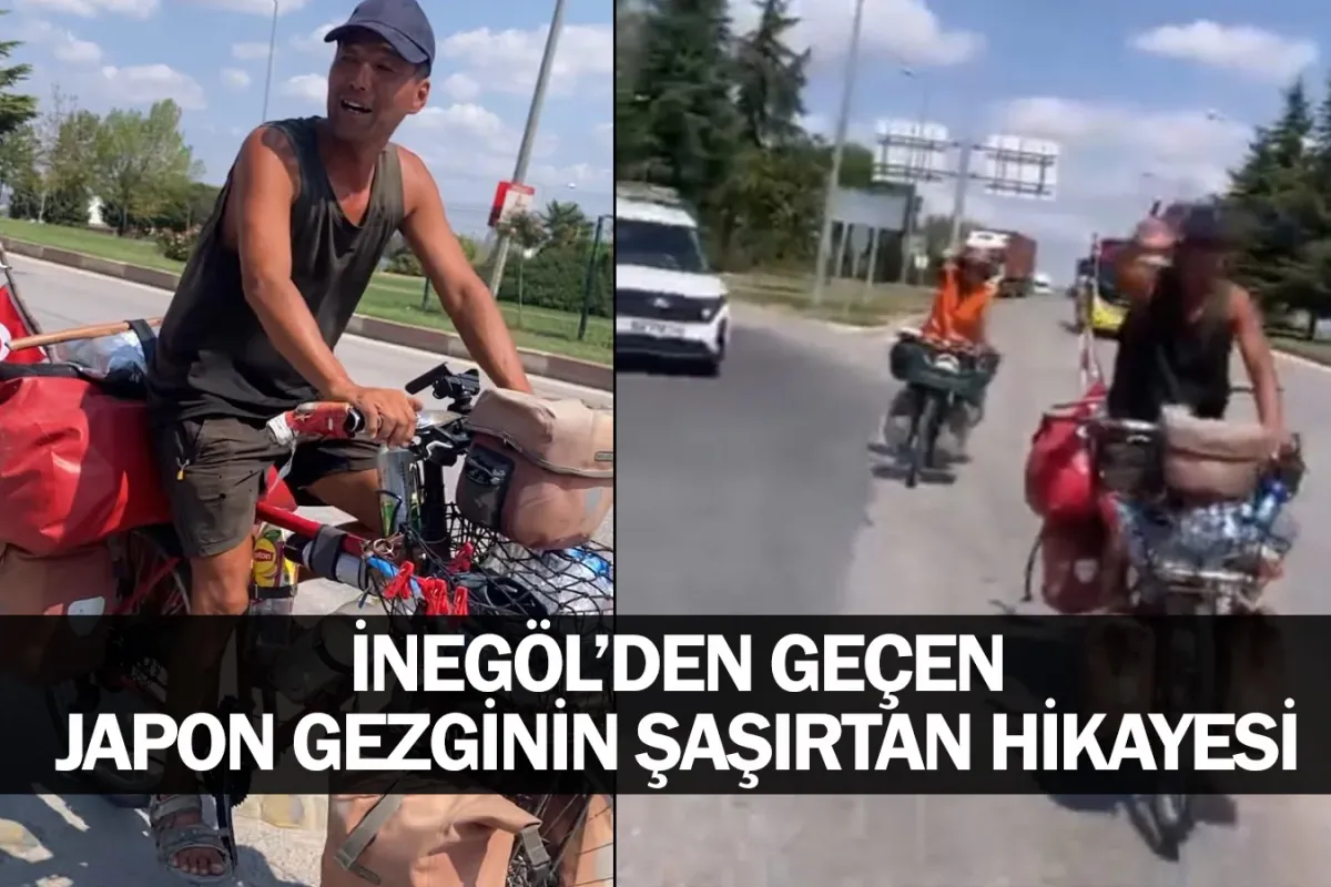 İnegöl’den Geçen Japon Gezginin Şaşırtan Hikayesi