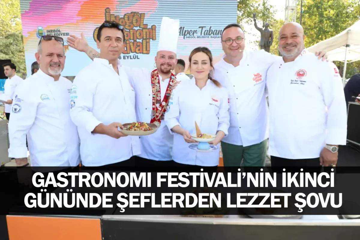 Gastronomi Festivali’nin İkinci Gününde Şeflerden Lezzet Şovu