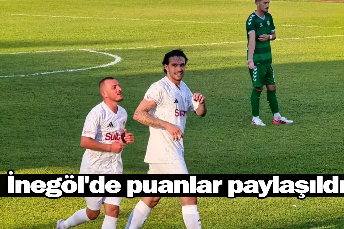 İnegöl'de puanlar paylaşıldı