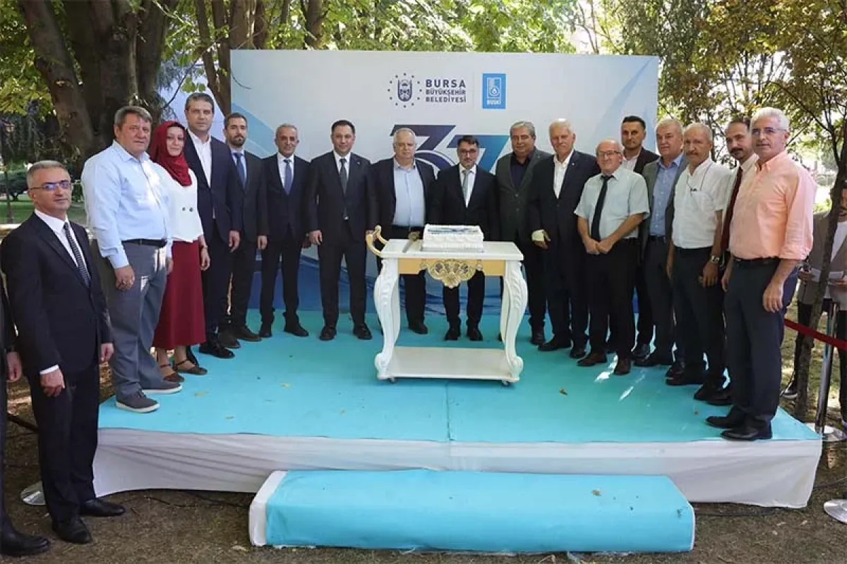 BUSKİ 37'nci yaşını kutladı