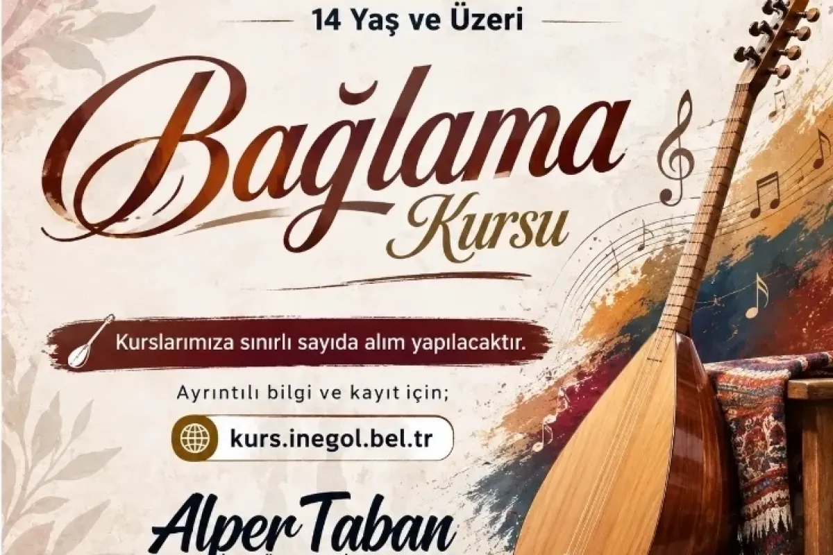 İnegöl Belediyesi’nin Kültür Sanat Kurs Kayıtları 14 Eylül’de Başlıyor