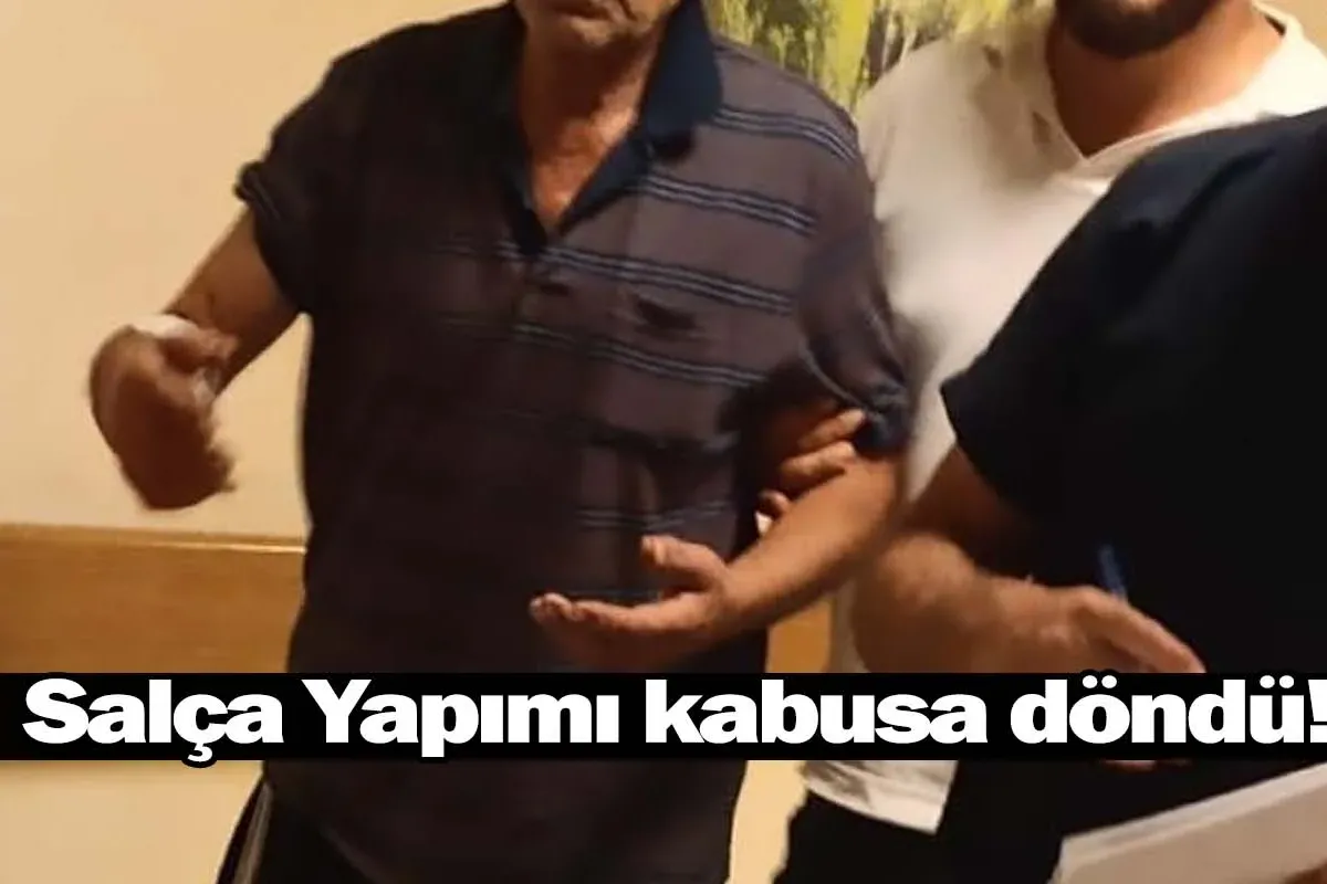 Salça Yapımı kabusa döndü!