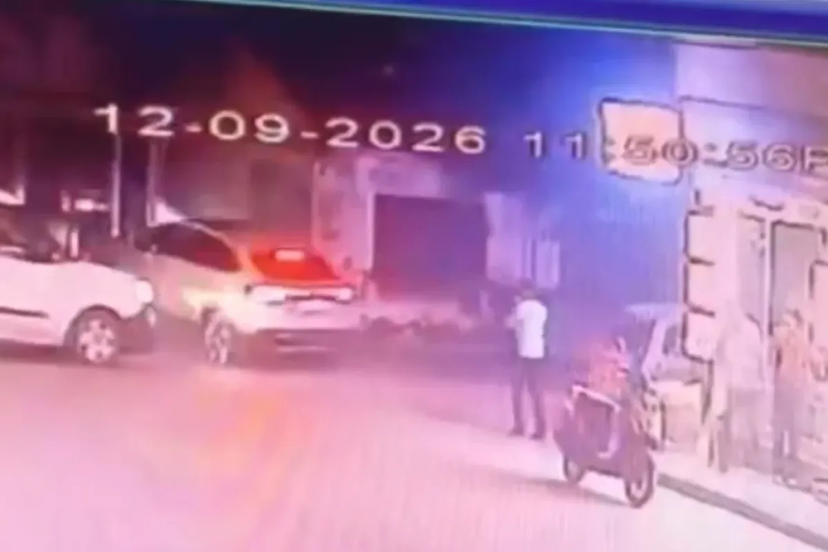 Başka araca çarpmamak isterken ...