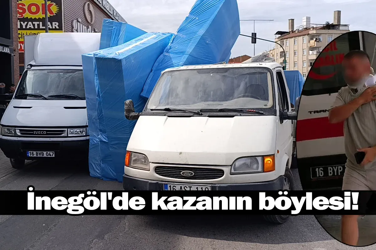 İnegöl'de kazanın böylesi!
