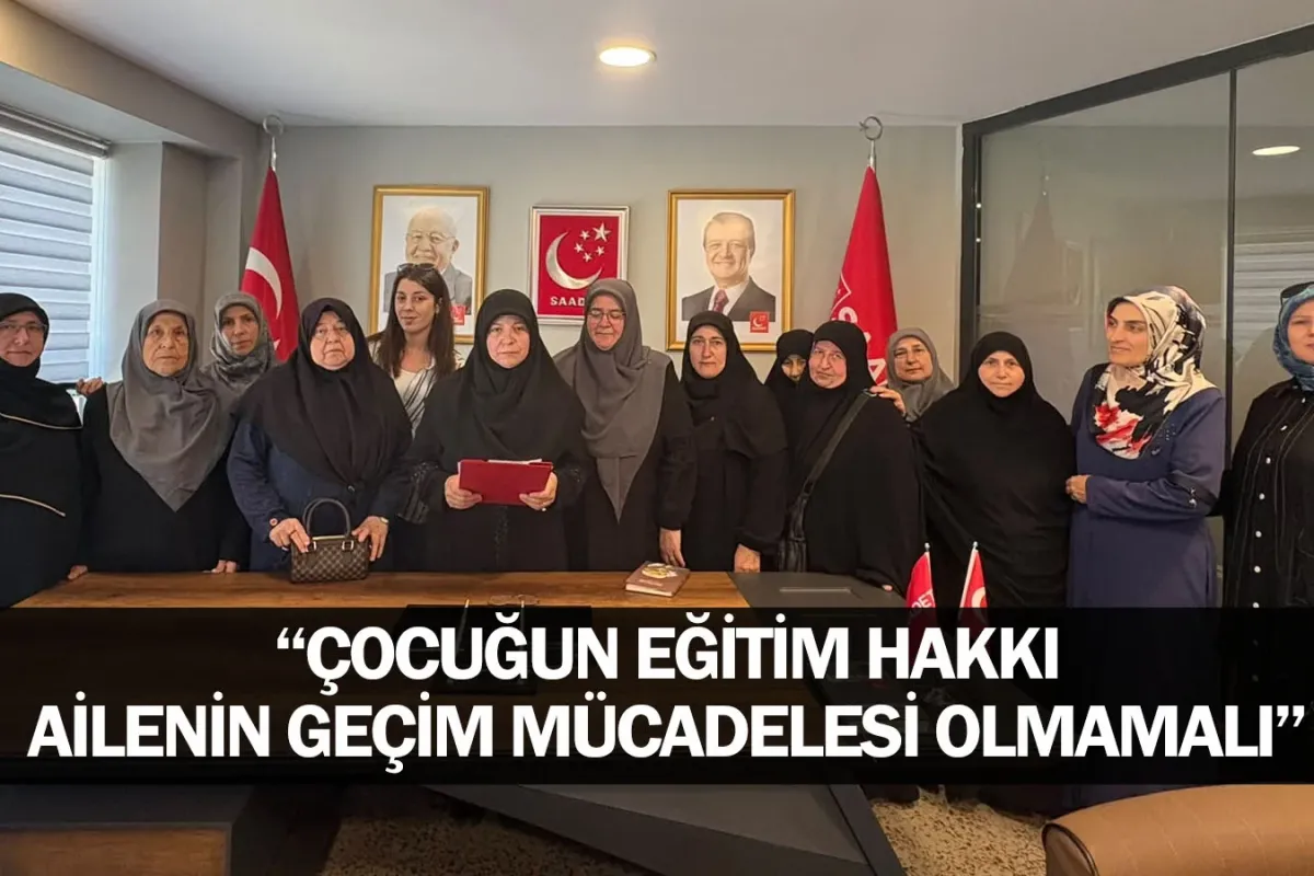 "Çocuğun Eğitim Hakkı Ailenin Geçim Mücadelesi Olmamalı"