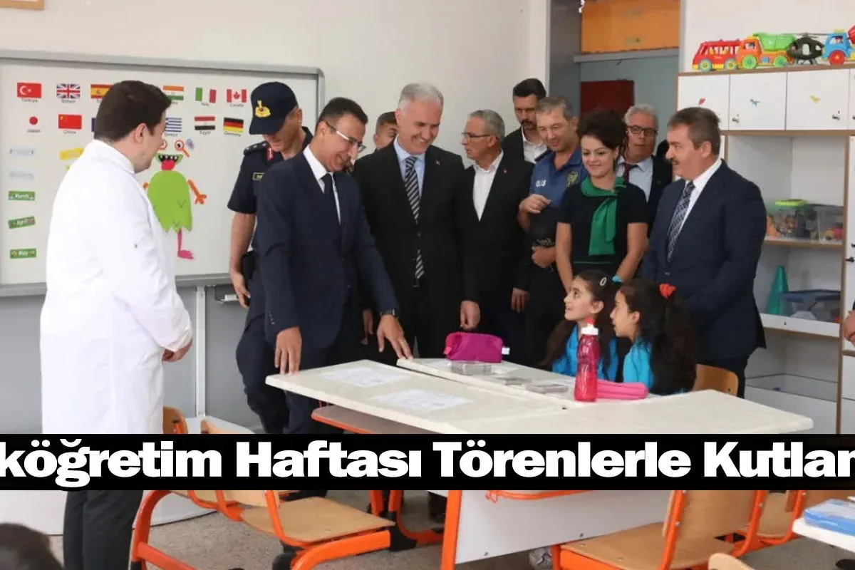 İlköğretim Haftası Törenlerle Kutlandı