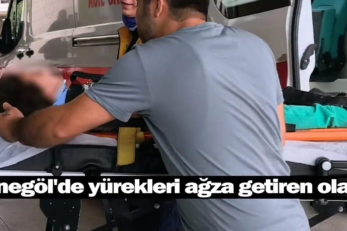 İnegöl'de yürekleri ağza getiren olay!