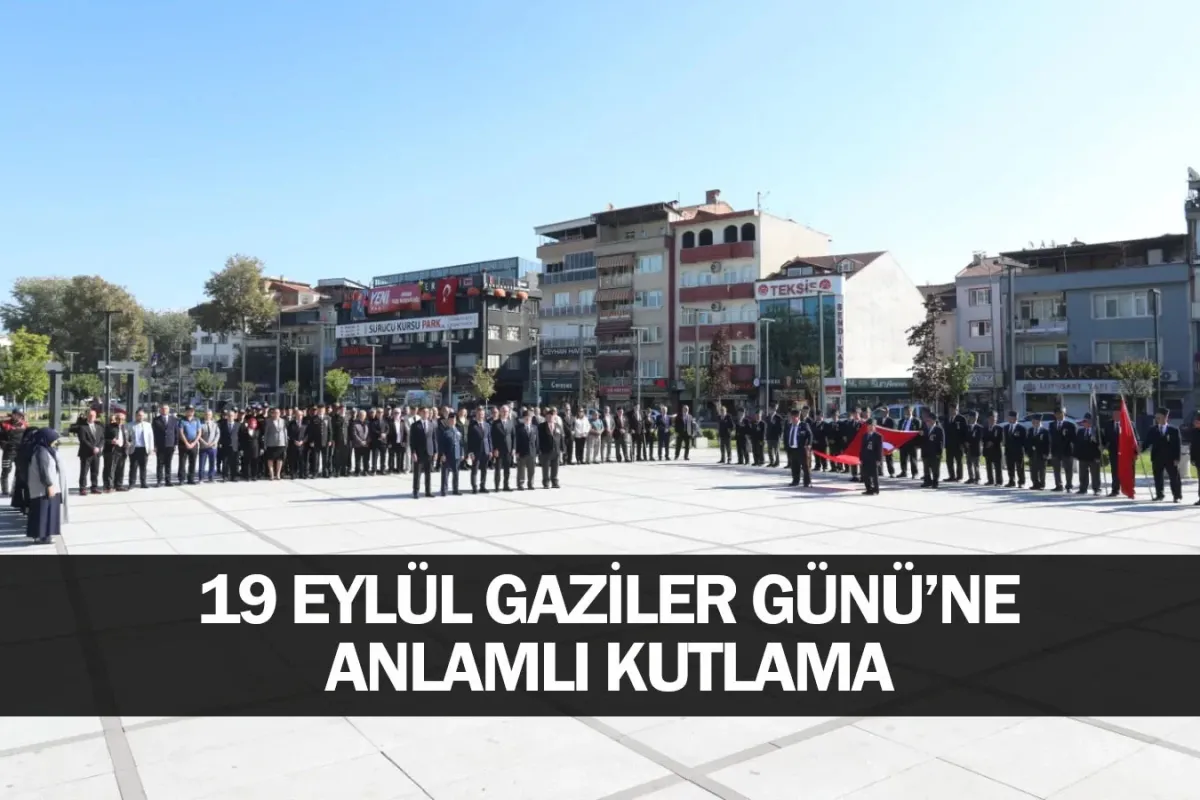 İnegöl’de 19 Eylül Gaziler Günü’ne Anlamlı Kutlama