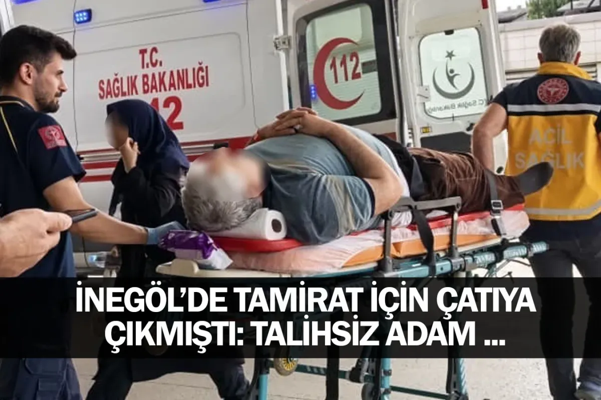 Tamirat için çatıya çıkmıştı: Talihsiz adam ...