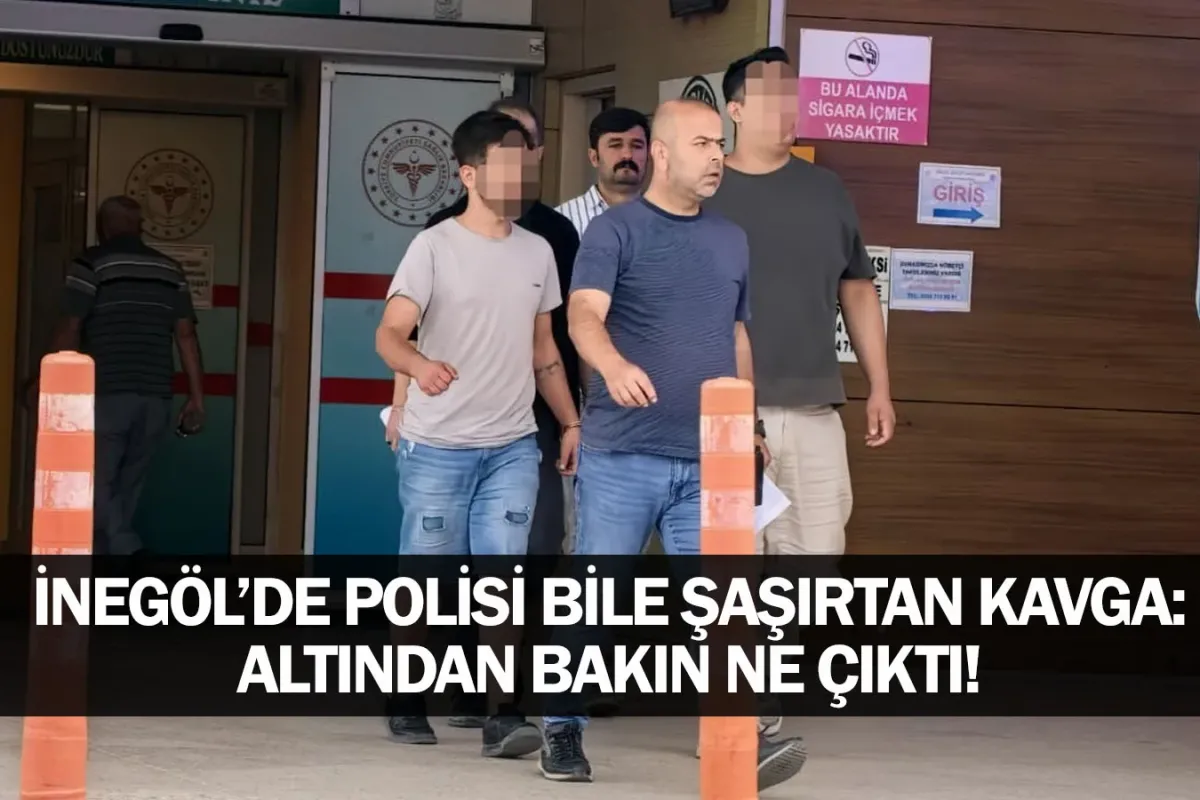 İnegöl’de Polisi Bile Şaşırtan Kavga: Altından Bakın Ne Çıktı!