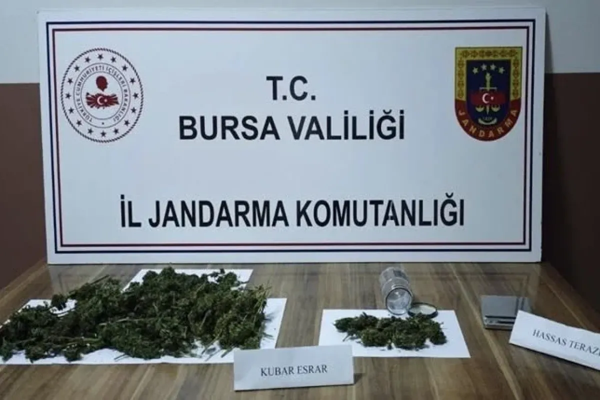 İnegöl'de zehir taciri yakalandı!