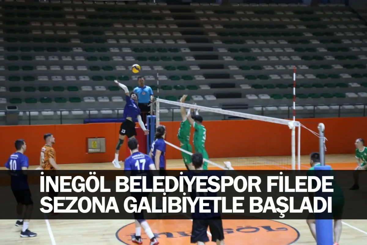 İnegöl Belediyespor Filede Sezona Galibiyetle Başladı