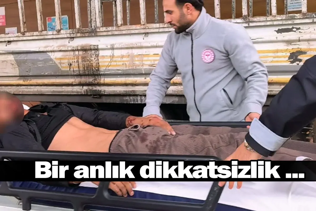 Bir anlık dikkatsizlik ...