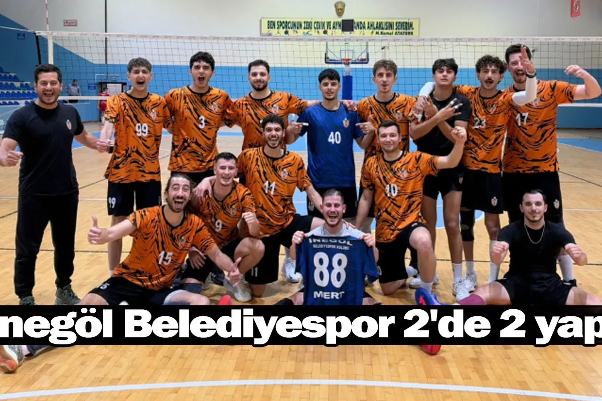 İnegöl Belediyespor 2'de 2 yaptı