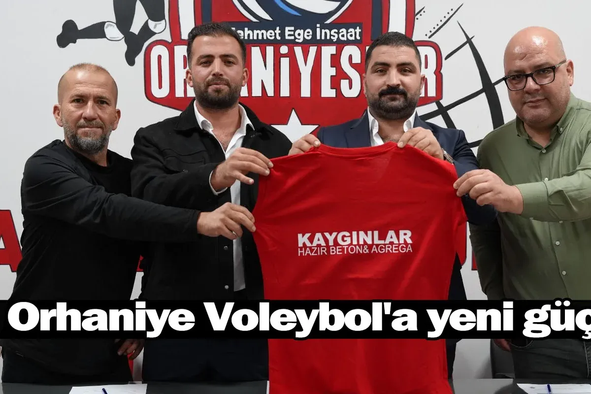 Orhaniye Voleybol'a yeni güç