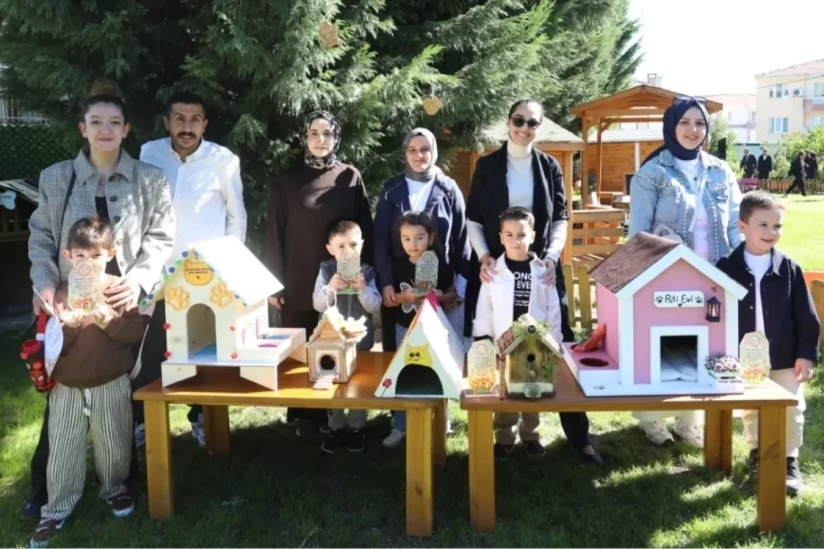 İnegöl’de Çocuklardan Sokak Hayvanlarına 190 Yuva