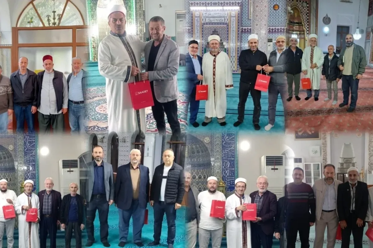Saadet Partisi'nden din görevlilerine ziyaret