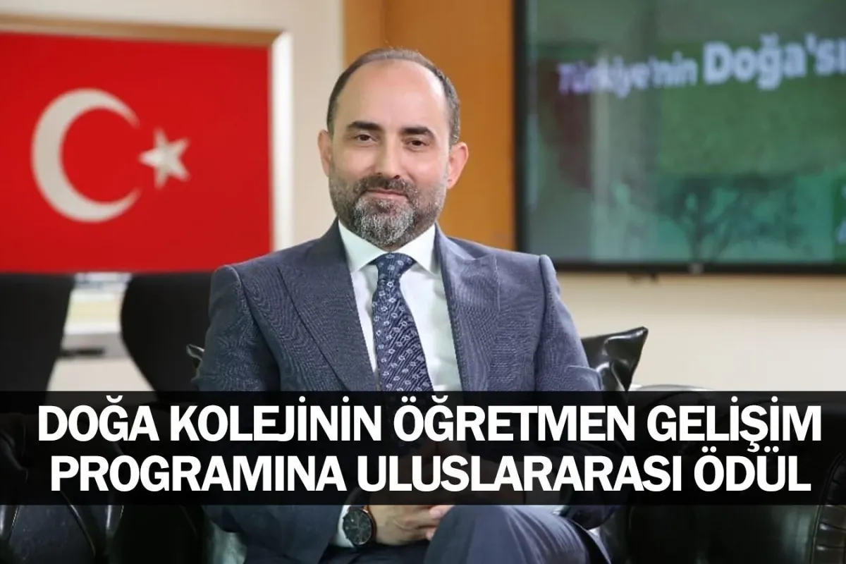 Doğa Kolejinin Öğretmen Gelişim Programına Uluslararası Ödül