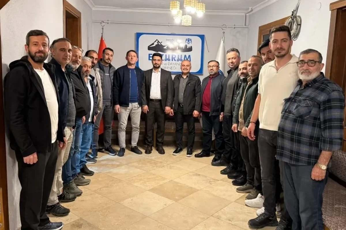 İnegöl Erzurumlular Derneği'nde Yeni Başkan Saltuk Celil Bayrak