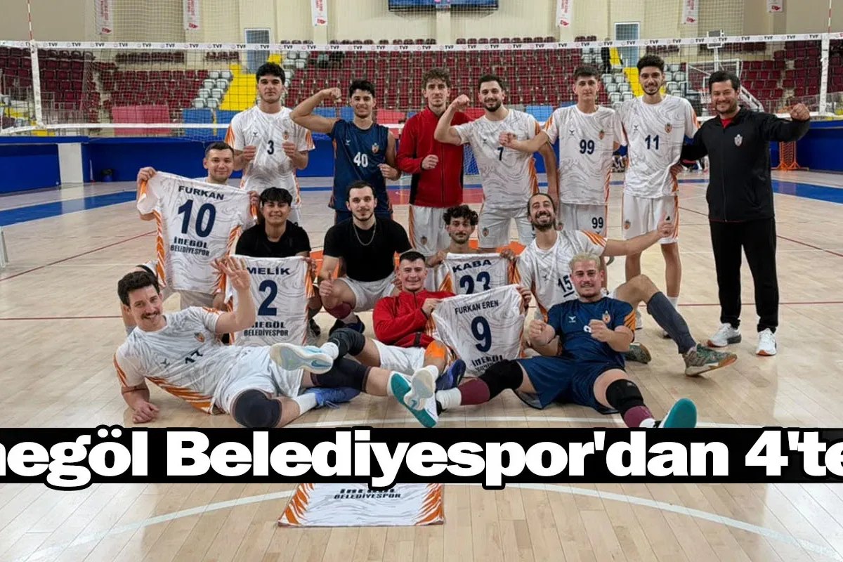 İnegöl Belediyespor'dan 4'te 4
